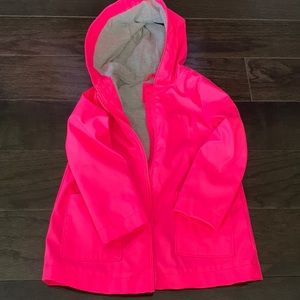 Gap kids rain coat with jersey lining